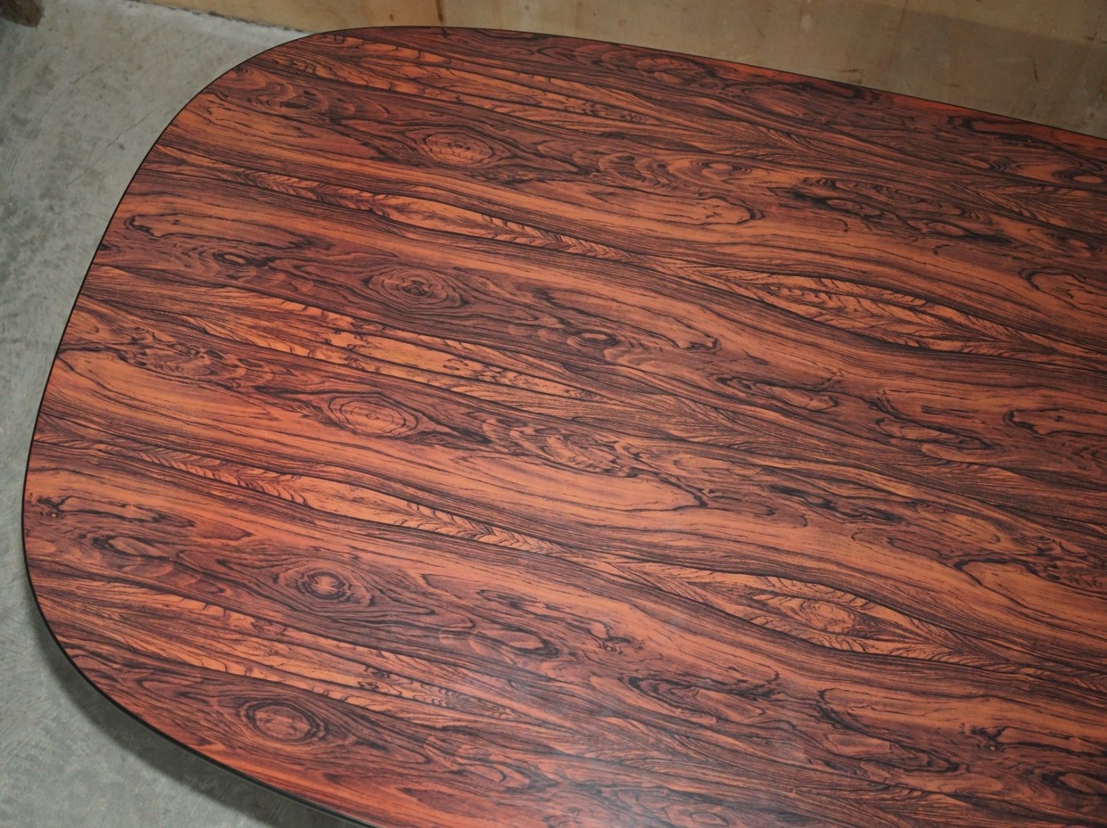 Vintage Mid Century Modern Herman Miller Eames Rosewood Conference Table photo 5000.0