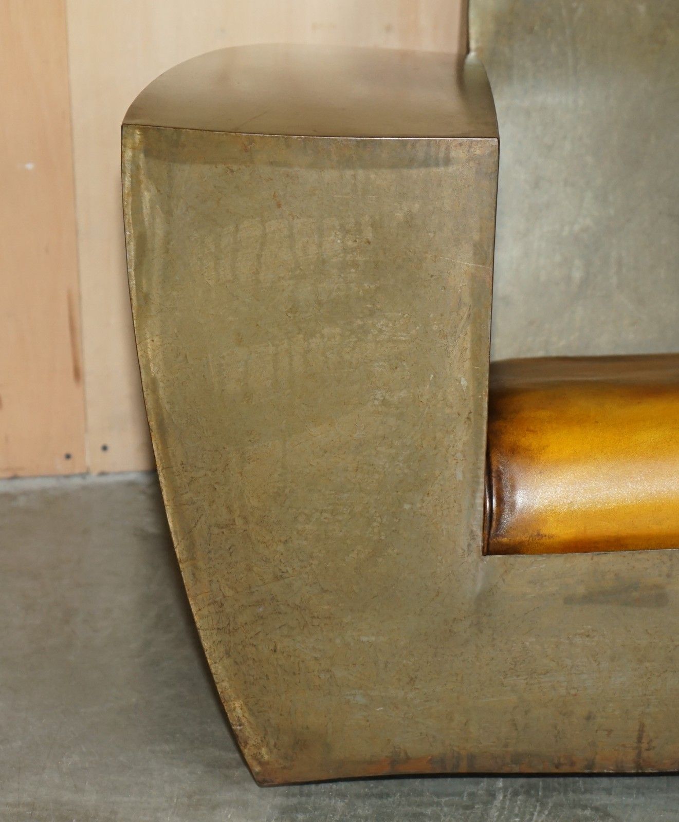 Original 1980's Jonathan Singleton Easy Number One Cubist Modernist Armchair photo 4950.0
