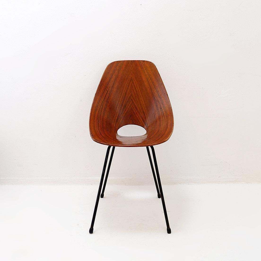 'Medea' Dining Chair By Vittorio Nobili For Fratelli Tagliabue   1955 photo furniture
