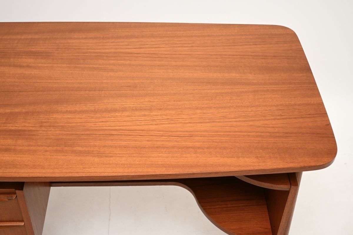 1625.0 Danish Vintage Teak Desk By Gunnar Nielsen For Tibergaard photo