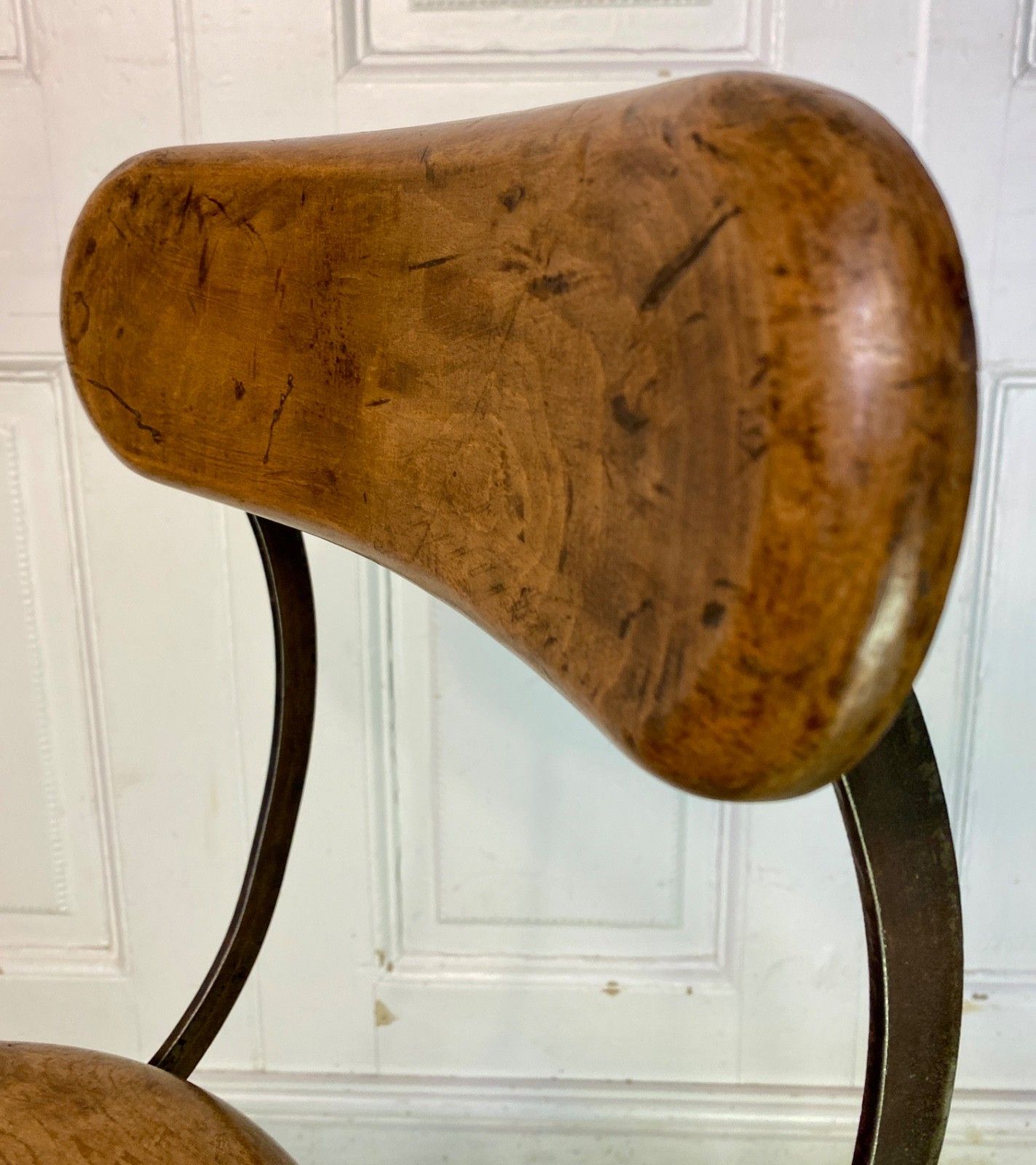 photo for sale Vintage Antique Industrial Blade Chair By Rubery Owens.