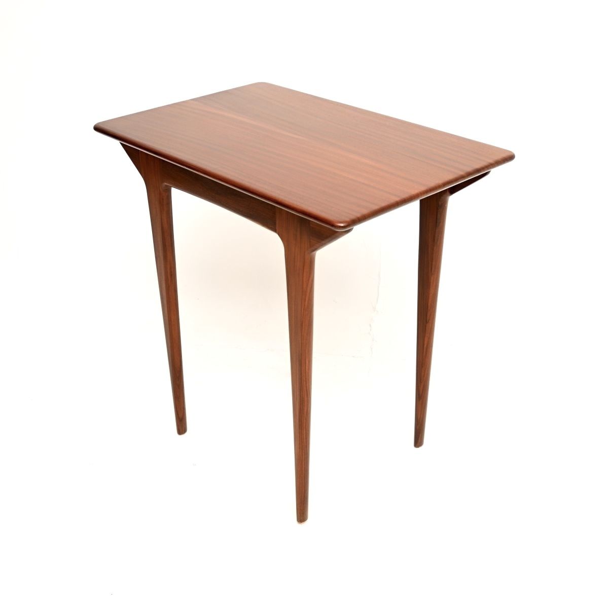 Vintage Solid Afromosia Side Table / Desk By John Herbert For Younger photo Furniture