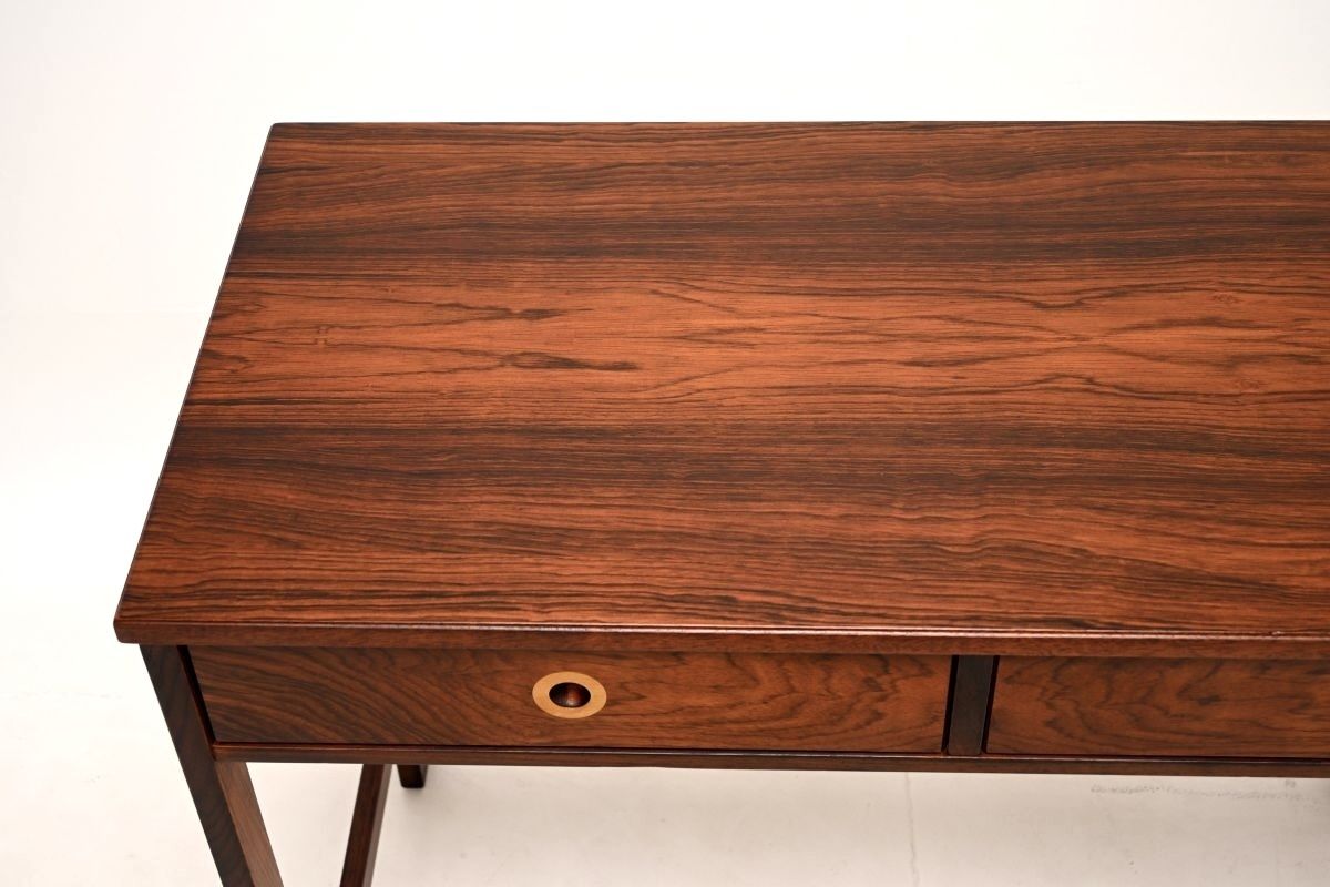 Vintage Rosewood Console Table / Desk photo buy