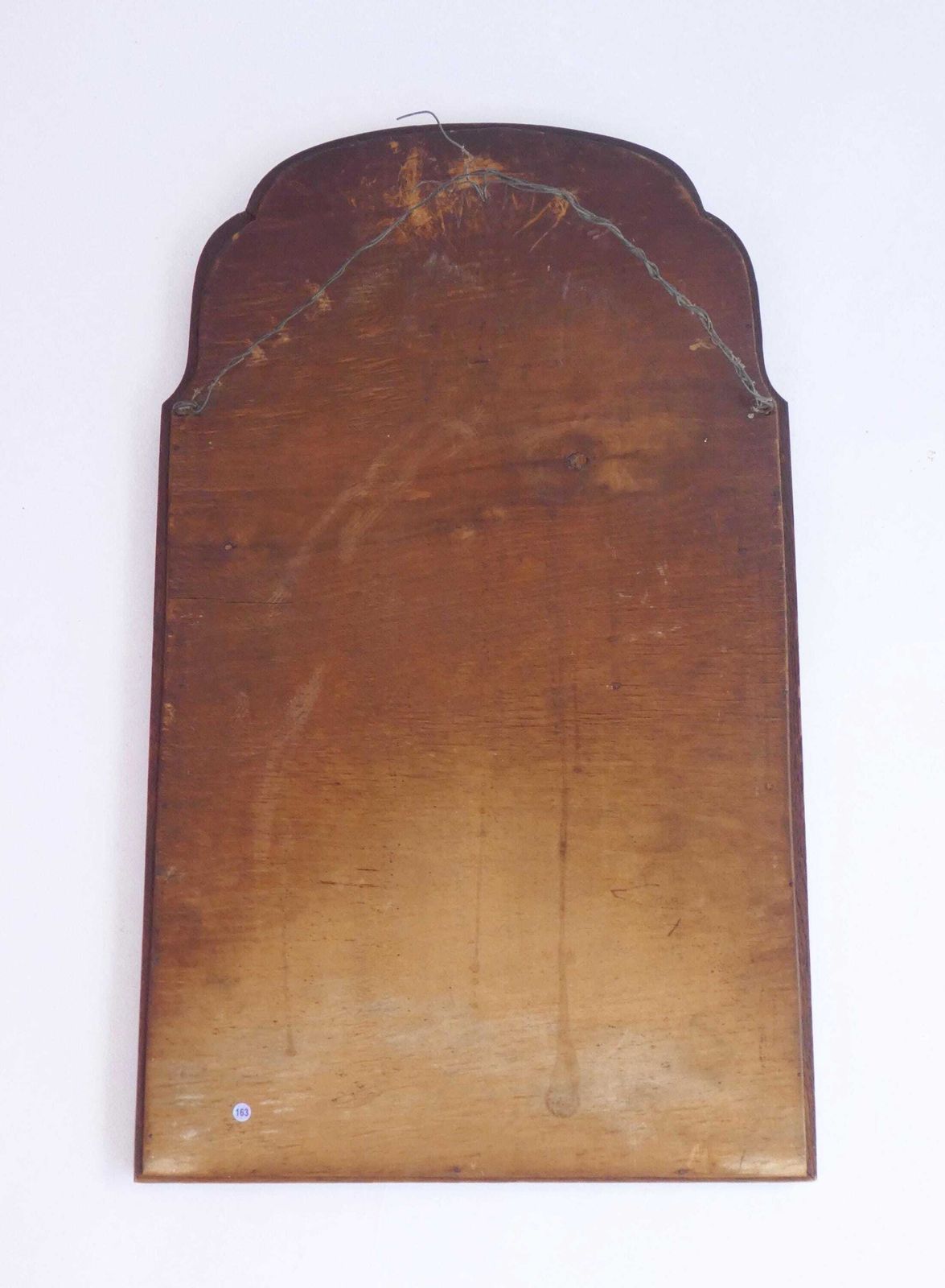photo furniture Antique Dark Oak Scalloped Mirror, Dutch Wooden Wall Mirror, 19th Century Farmhouse Decor, Wall Hanging