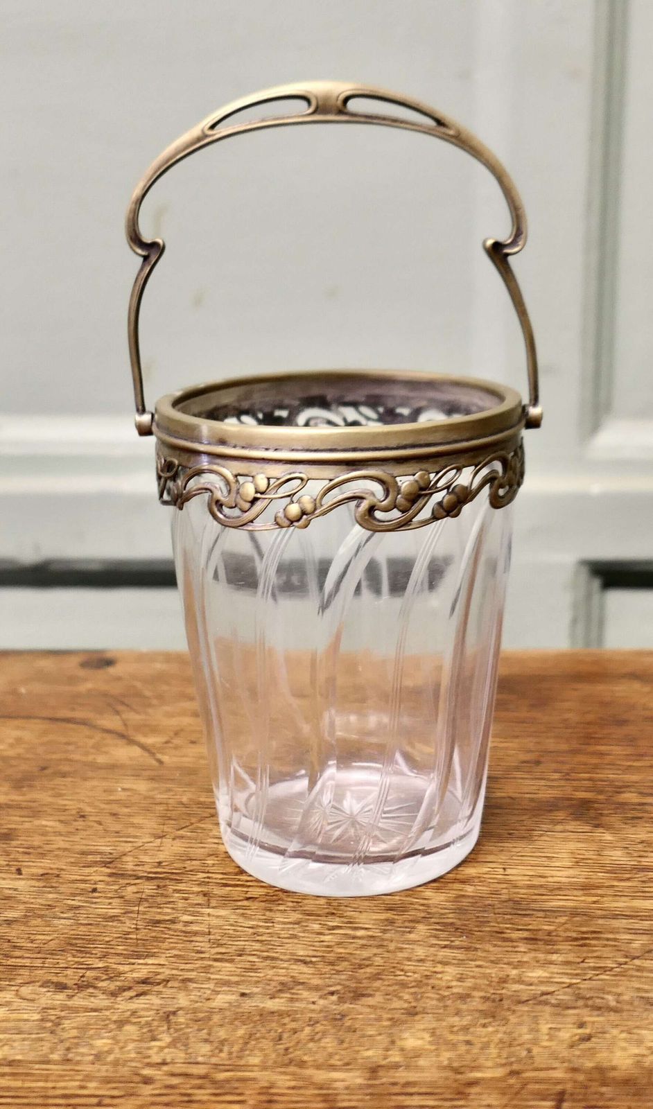 French Art Nouveau Personal Champaign Ice Bucket, Wine Cooler A Superb Piece