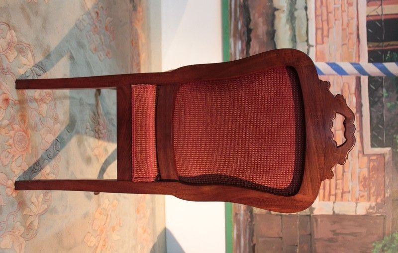 Suite Of 4 Nap Chairs. III Cuban Mahogany Jeanselme 19th photo buy