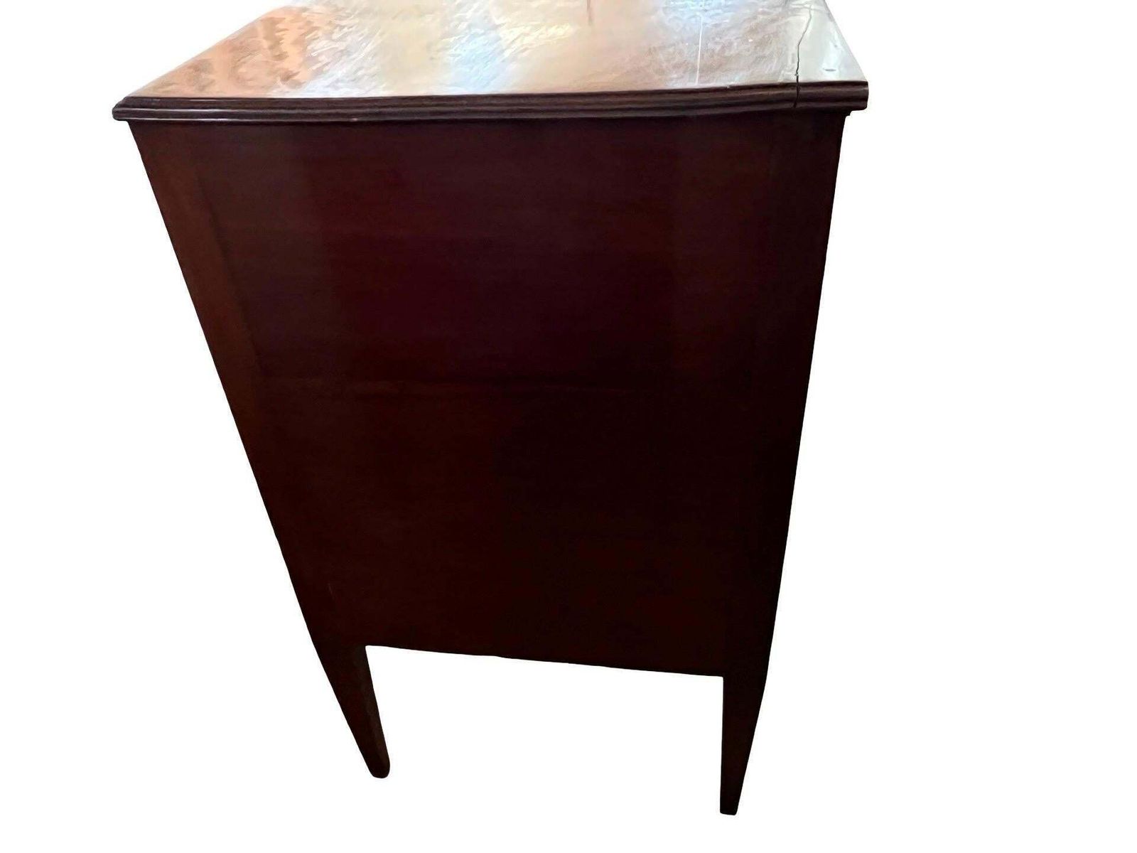 Pair Of Italian Neoclassical, Louis XVI, Walnut And Cherry Commodes photo for sale