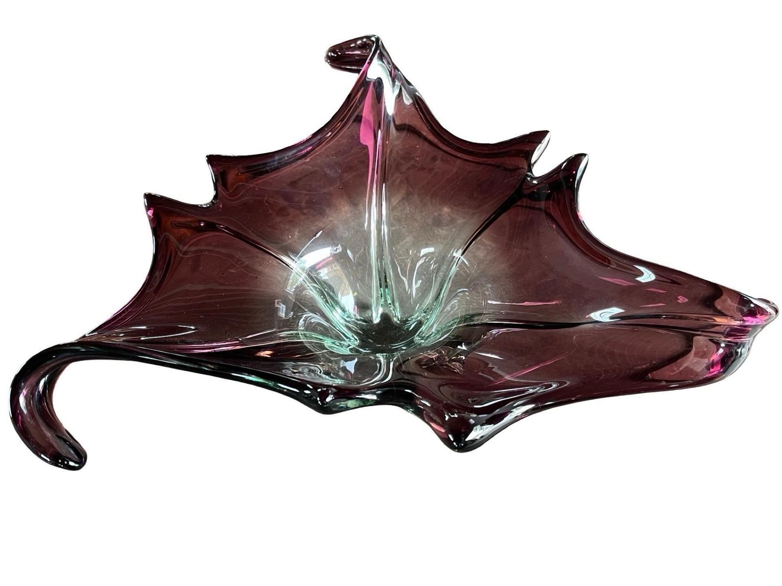 Murano Submerged Blown Glass Centerpiece Attributed To Fratelli Toso, 1960 1970 photo furniture