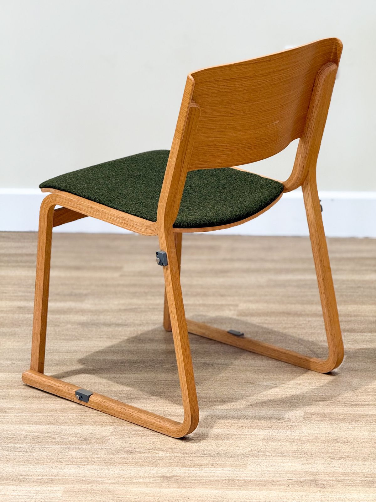 A Set Of Four Chairs In Light Oak (Theo Chairs By Chorus) photo 800.0
