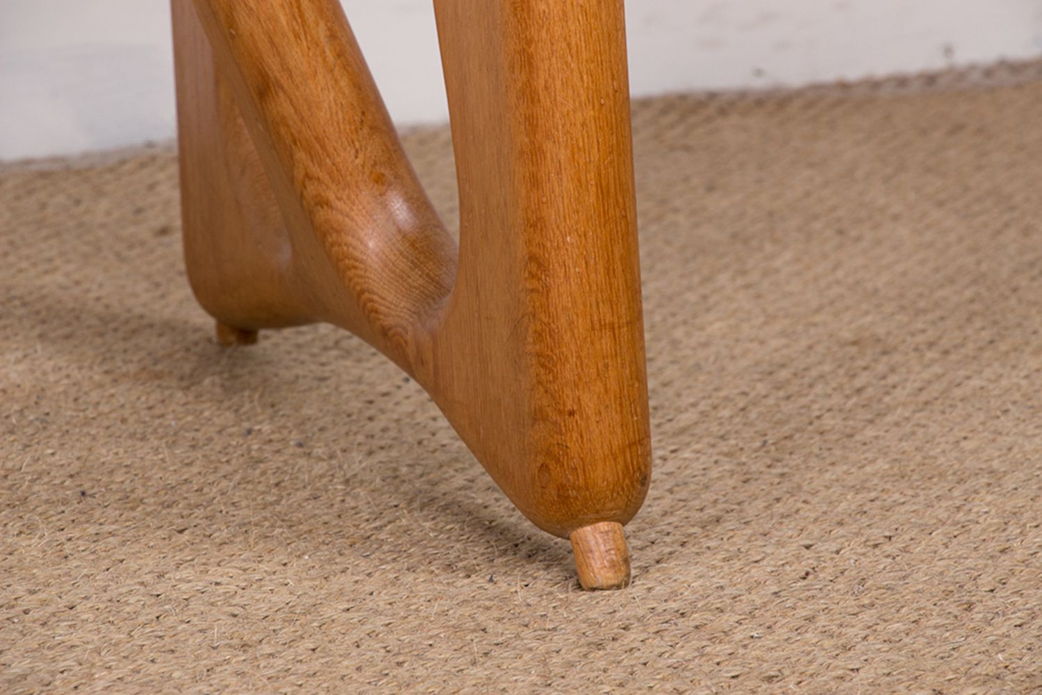 Very Large Extendable Dining Table, 320 Cm, In Oak By Guillerme And Chambron For Votre Maison 1960. photo vinterior