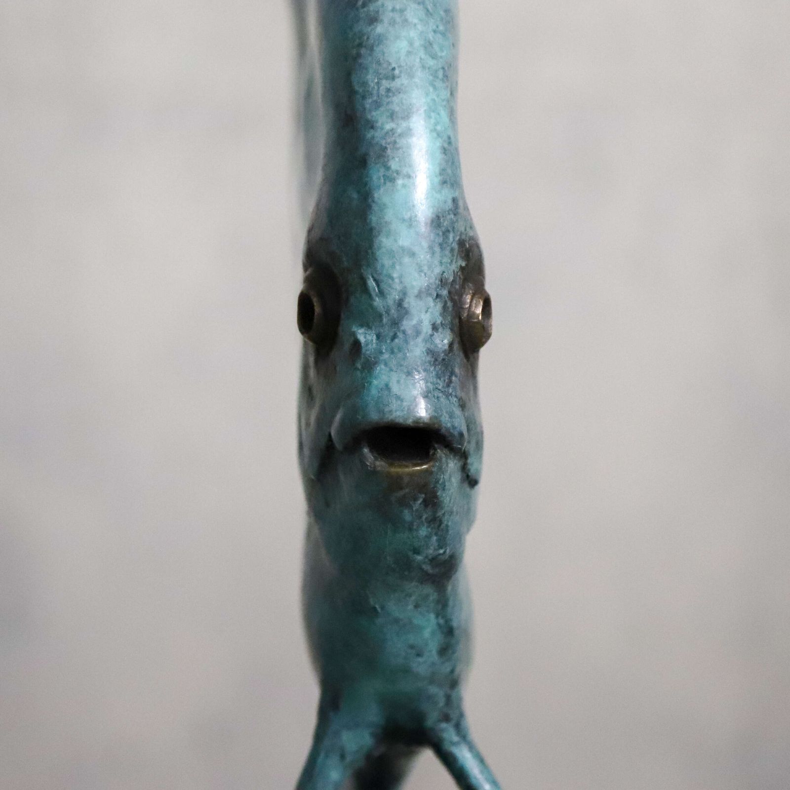 photo for sale Young Longfin Batfish   Fine Art Bronze By Andrzej Szymczyk, Limited Edition 2/12