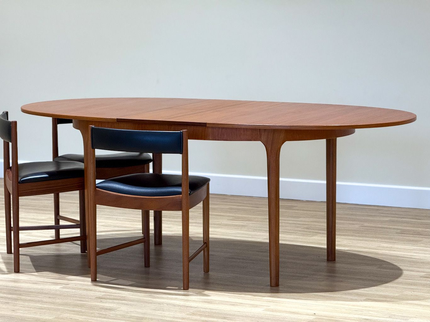 Furniture A McIntosh Extending Oval Dining Set By Tom Robertson — Dunvegan Collection, 1960s photo