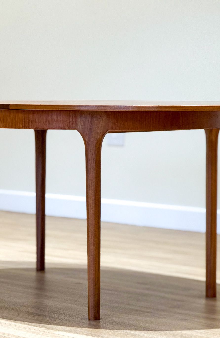 1700.0 A McIntosh Extending Oval Dining Set By Tom Robertson — Dunvegan Collection, 1960s photo