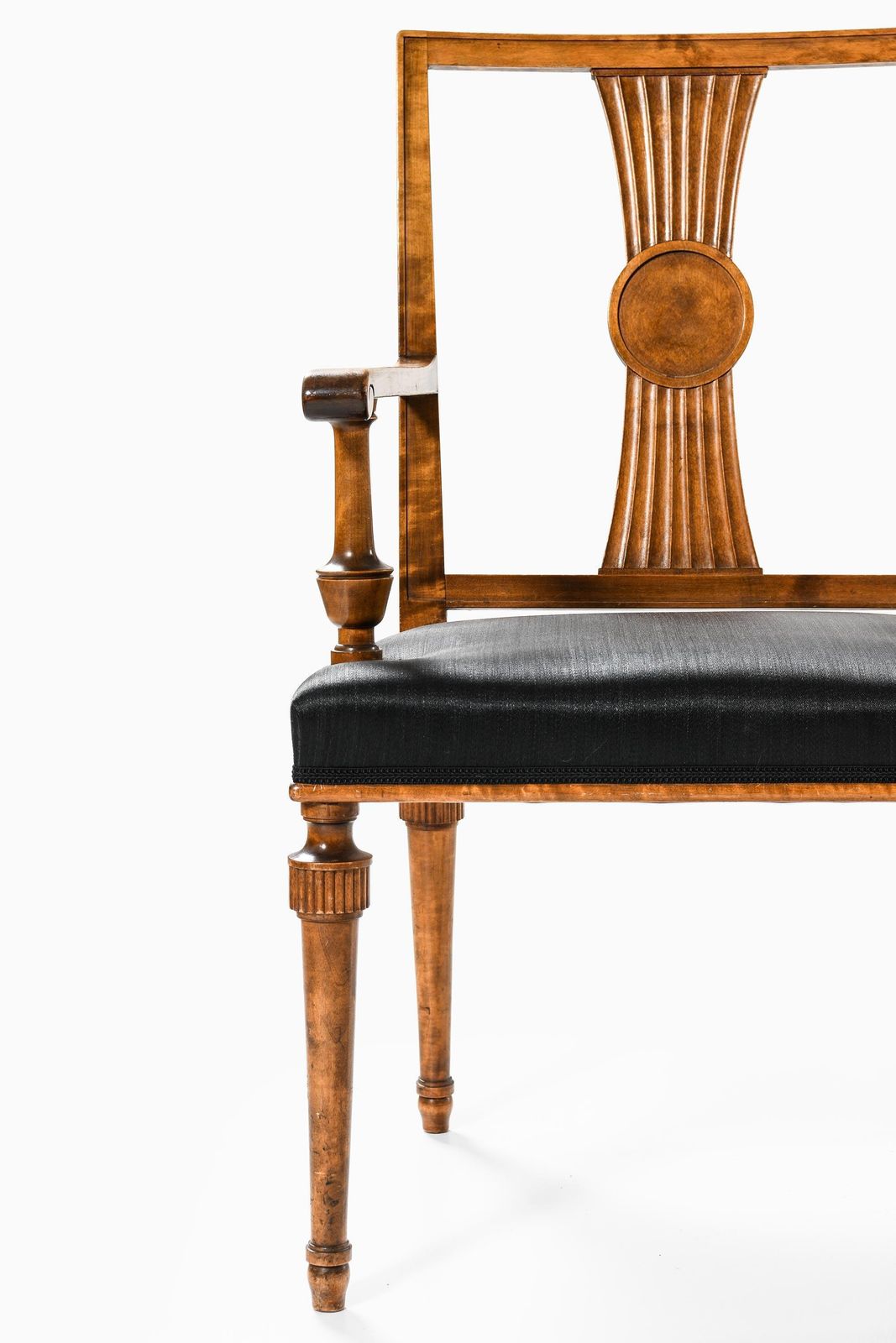 Armchair In Birch And Horsehair Attributed To Axel Einar Hjorth, 1930s photo Furniture