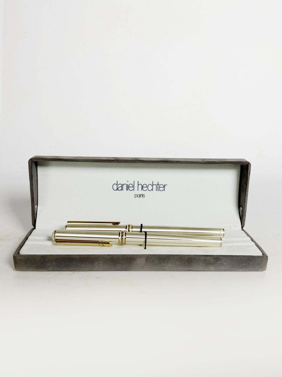 Box With 2 Daniel Hechter Pens, France, 20th Century photo for sale