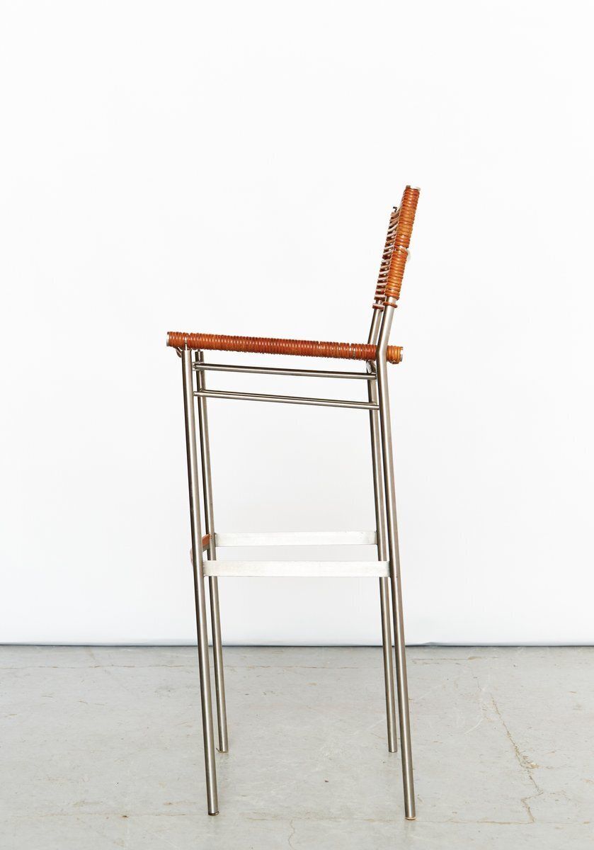 Missb Bar Stools By Tito Agnoli For Pierantonio Bonacina, 1990s, Set Of 2