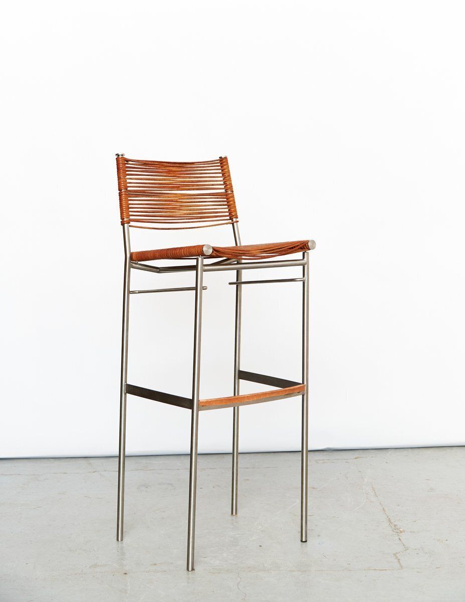 photo furniture Missb Bar Stools By Tito Agnoli For Pierantonio Bonacina, 1990s, Set Of 2