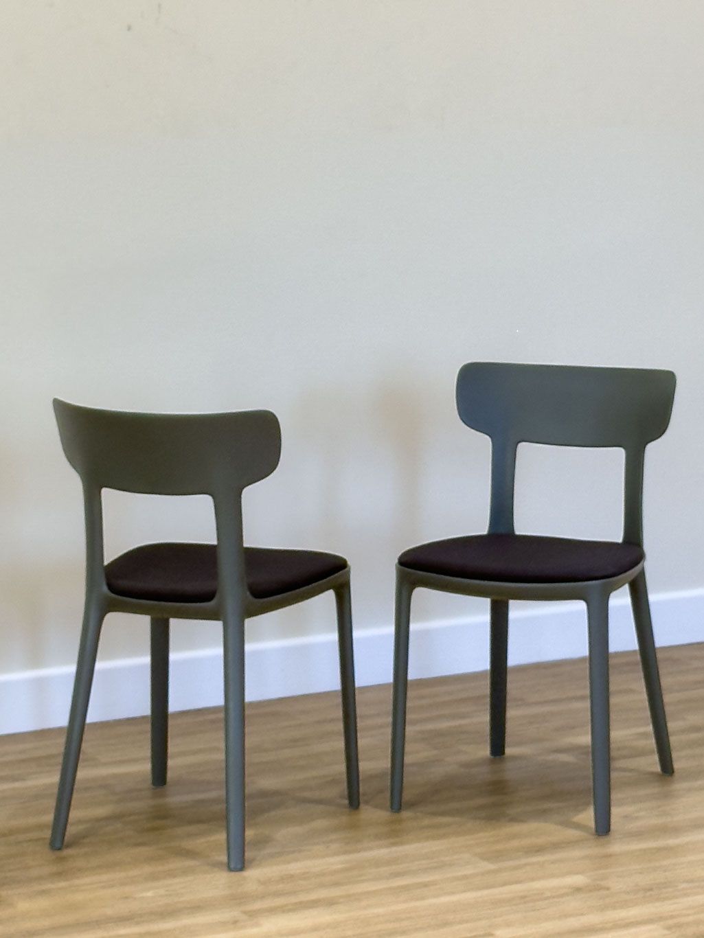 Set Of 4 Canova Dining Chairs By Claus Breinholt For Infiniti – Dark Grey Modern Design photo 340.0