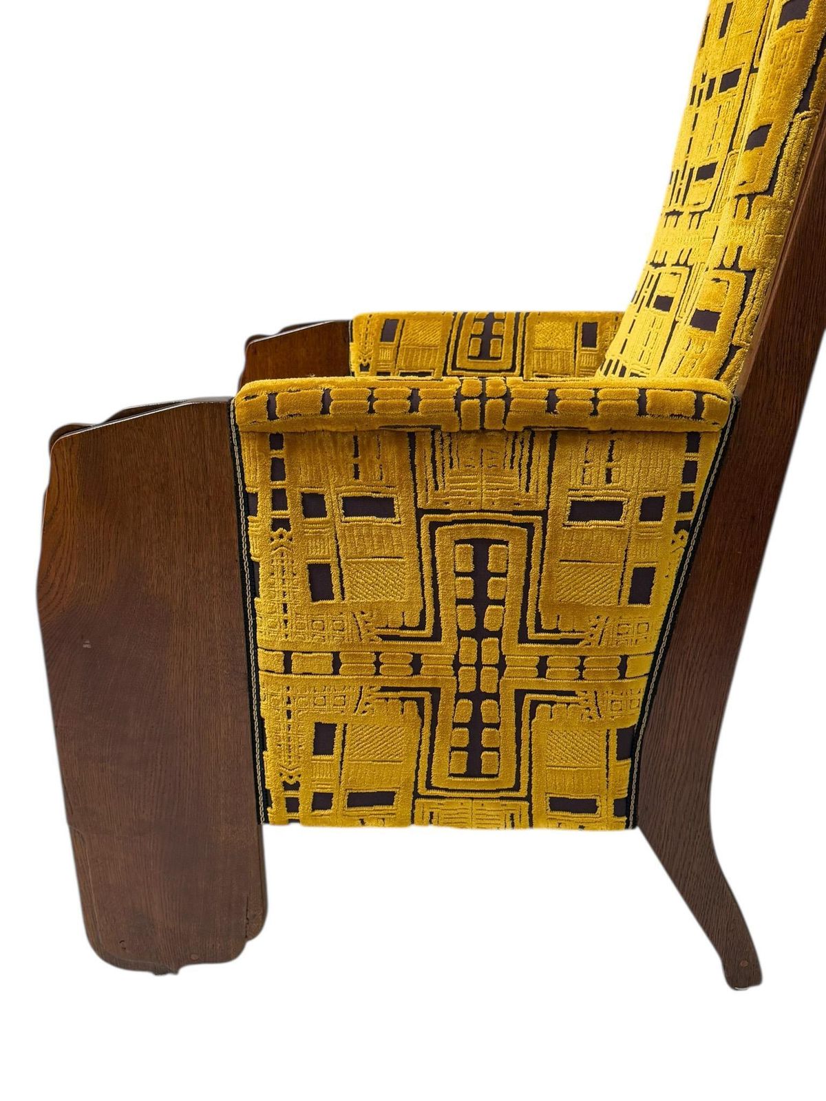 Art Deco Amsterdamse School Lounge Chair By Cornelis Van Der Sluys, 1918 photo 8421.0