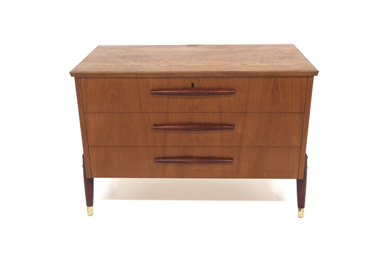 photo furniture Scandinavian Mahogany Secretary Desk, Sweden, 1960s