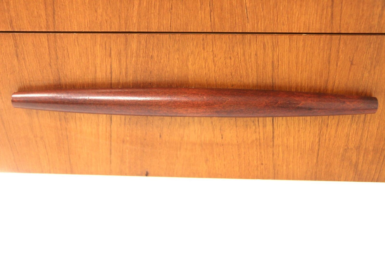 826.0 Scandinavian Mahogany Secretary Desk, Sweden, 1960s photo