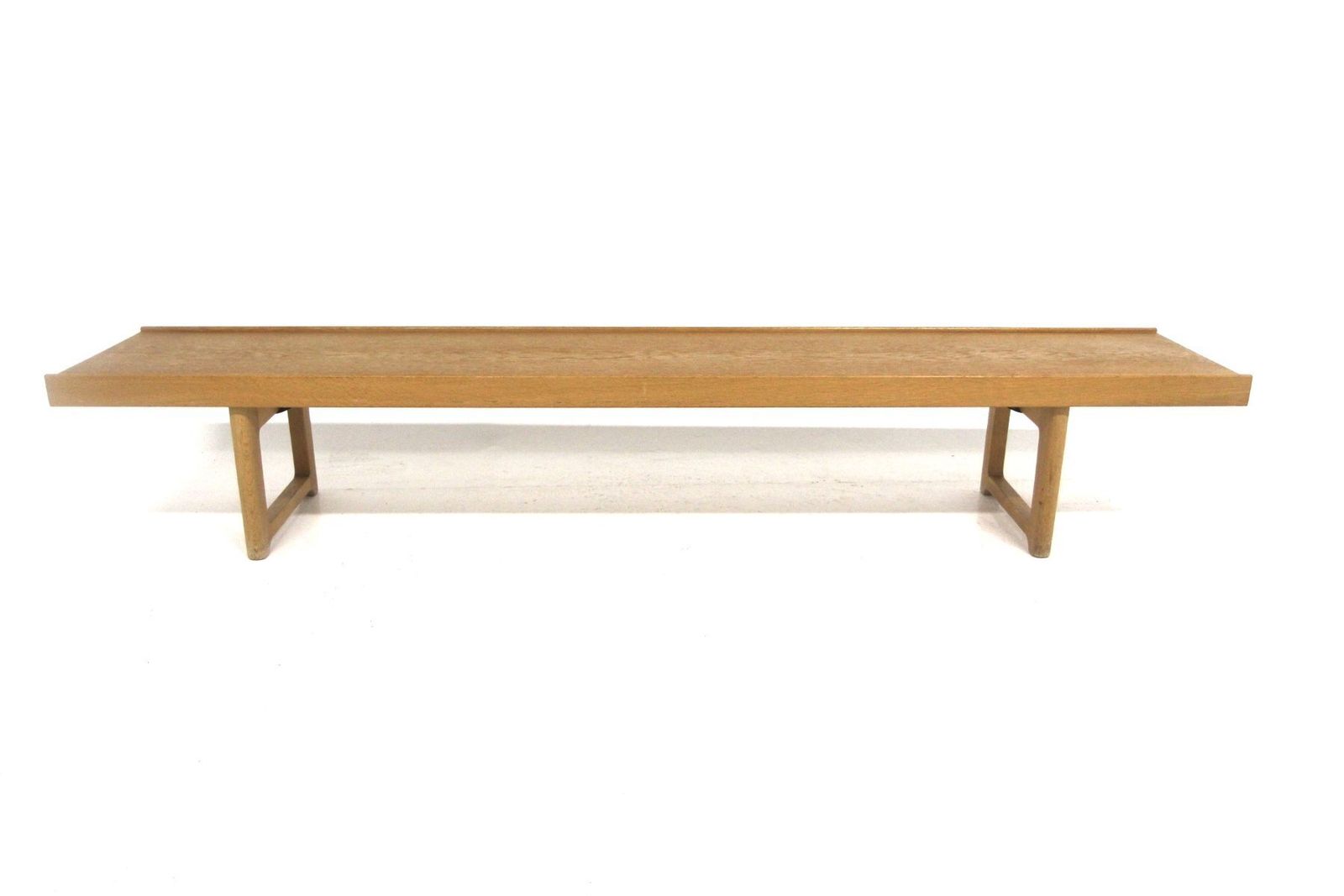 Oak Krobo Bench By Torbjørn Afdal For Bruksbo, Norway, 1960s photo for sale