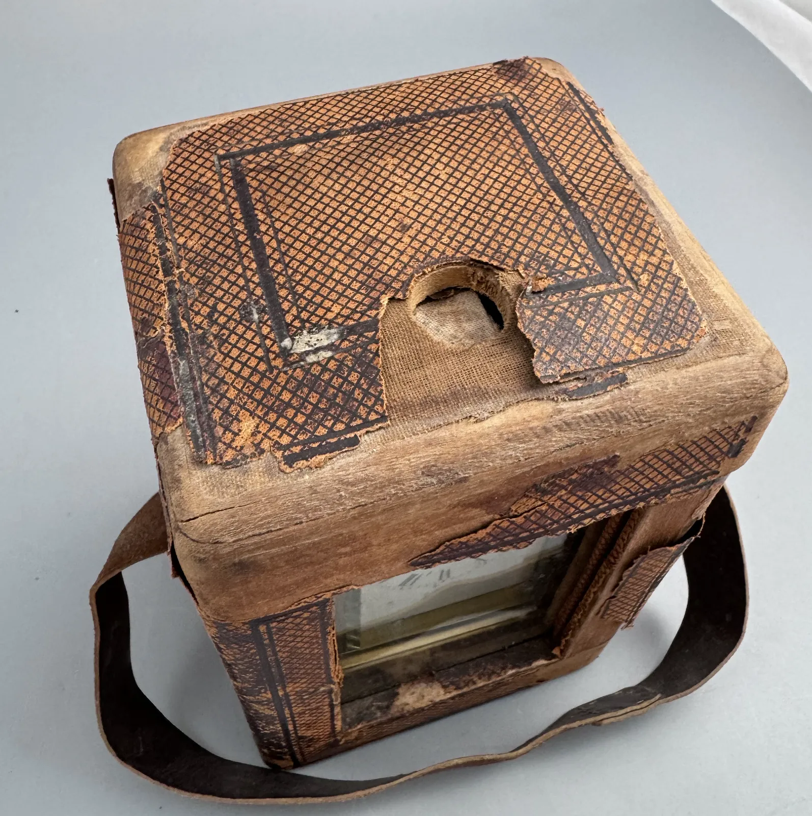 French Brass Cased Carriage Clock By Henri Jacot, Paris, Striking photo Home Decor