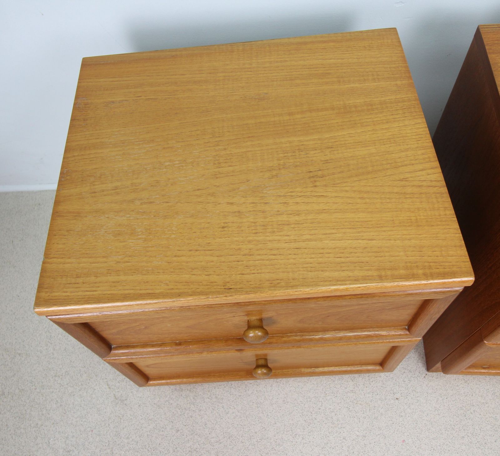 Mid Century Pair Of G Plan Bedside Cabinets photo vinterior