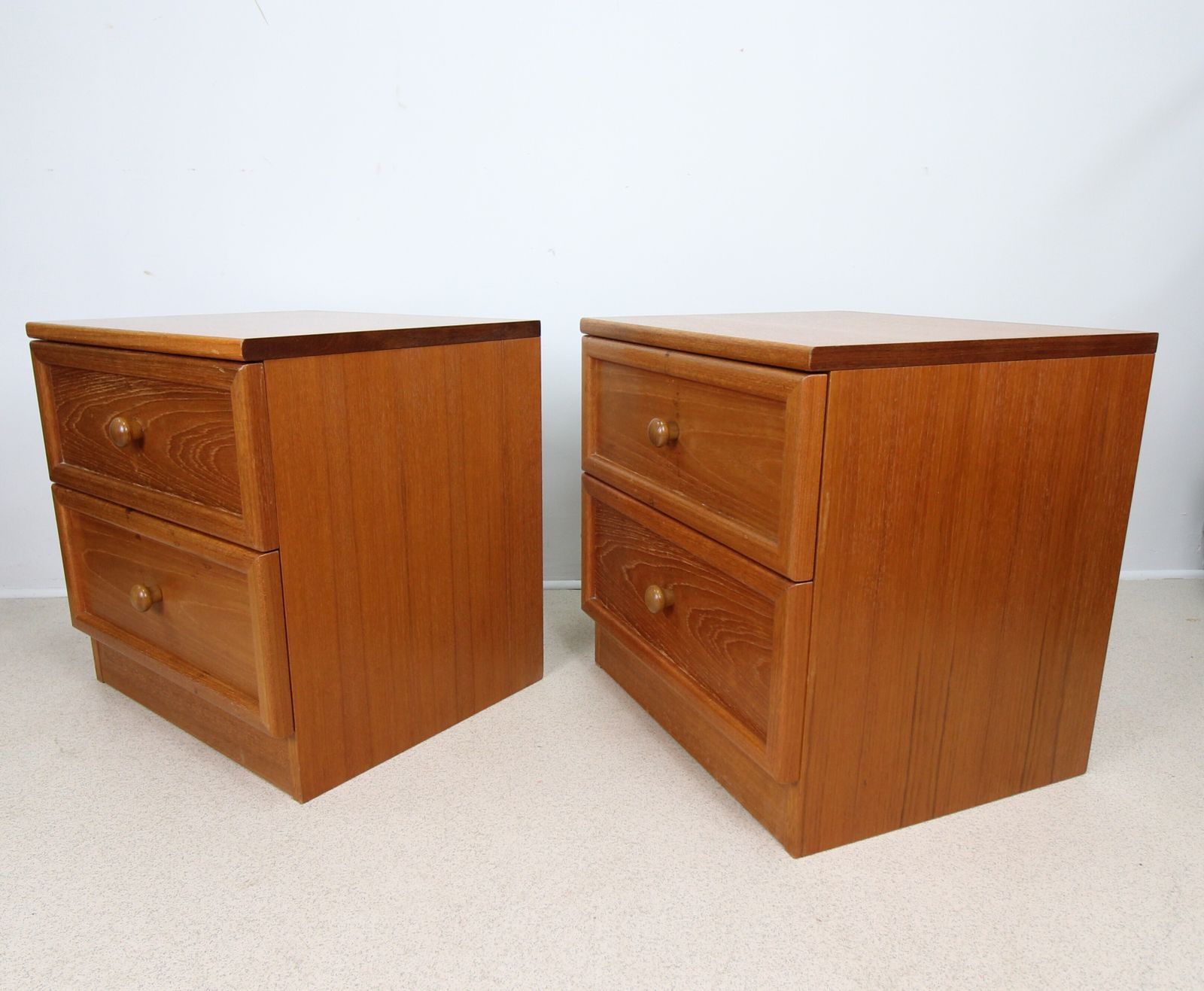 Mid Century Pair Of G Plan Bedside Cabinets photo buy