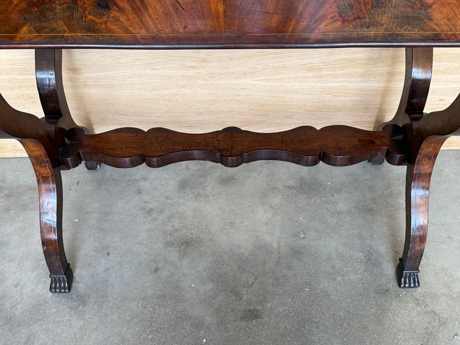 photo vinterior Table de jeu d'époque George III en acajou