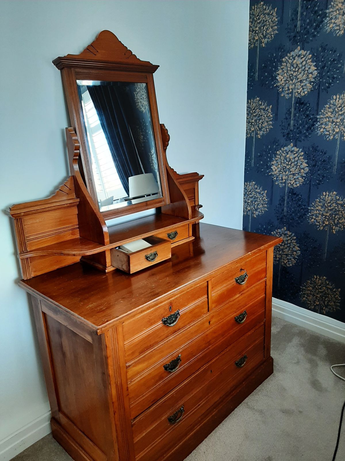 Edwardian Dresser/ Chest Of Drawers
