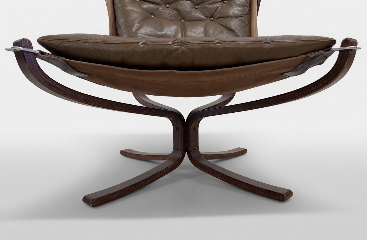photo for sale Midcentury Falcon Chair By Sigurd Ressel For Vatne Møbler, Norway, 1970s.