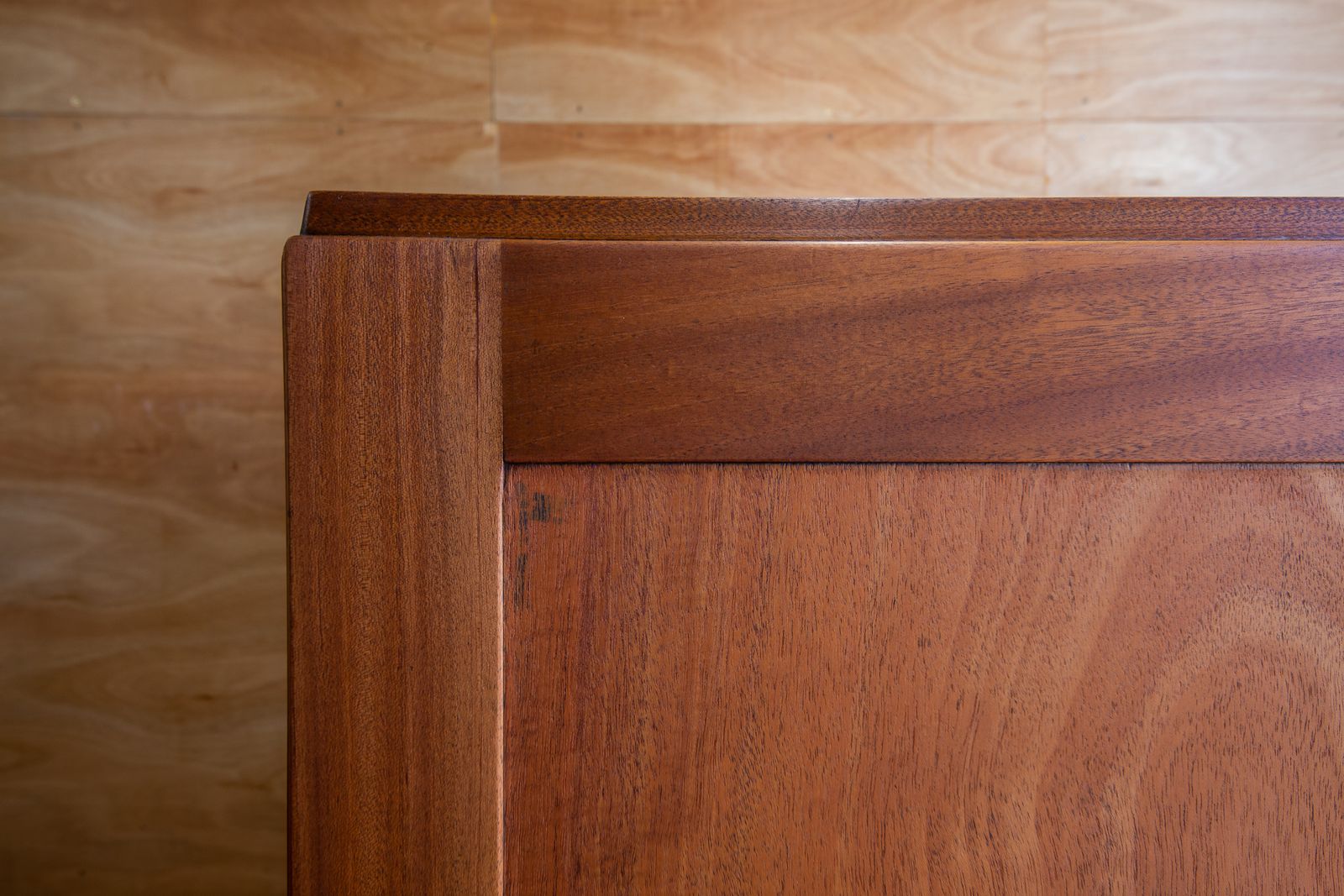photo vintage Alfred Cox Mahogany Chest Of Drawers