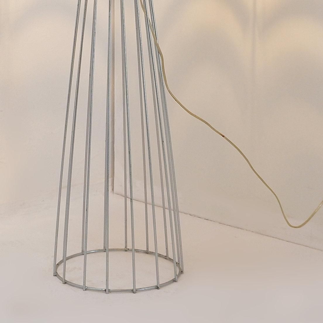 Max Sauze Floor Lamp, Mod. Orion 45, Metal, Mid Century Modern, France photo vintage