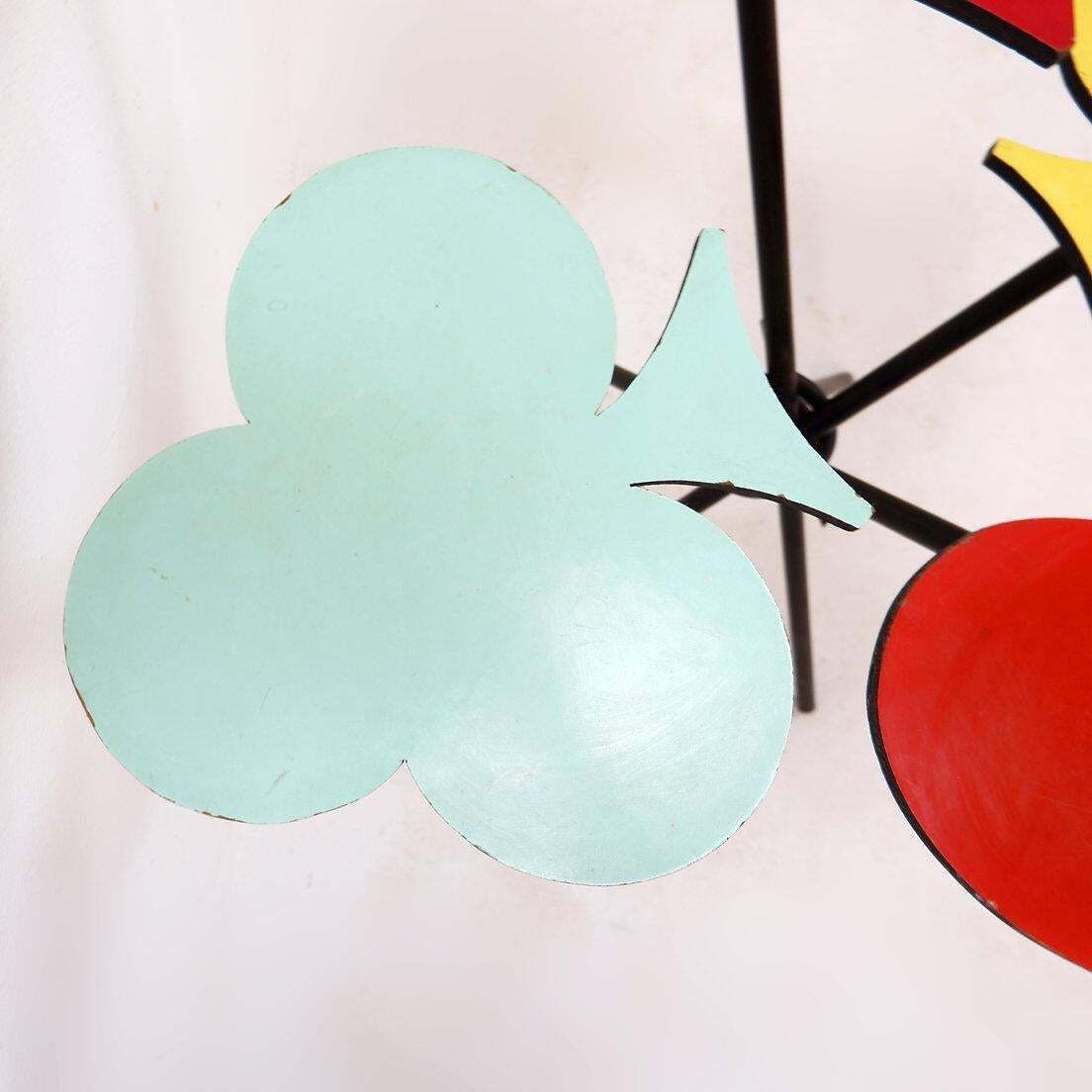 photo buy Clubs, Spades, Hearts, Diamonds Plant Holder   Italy 1960s