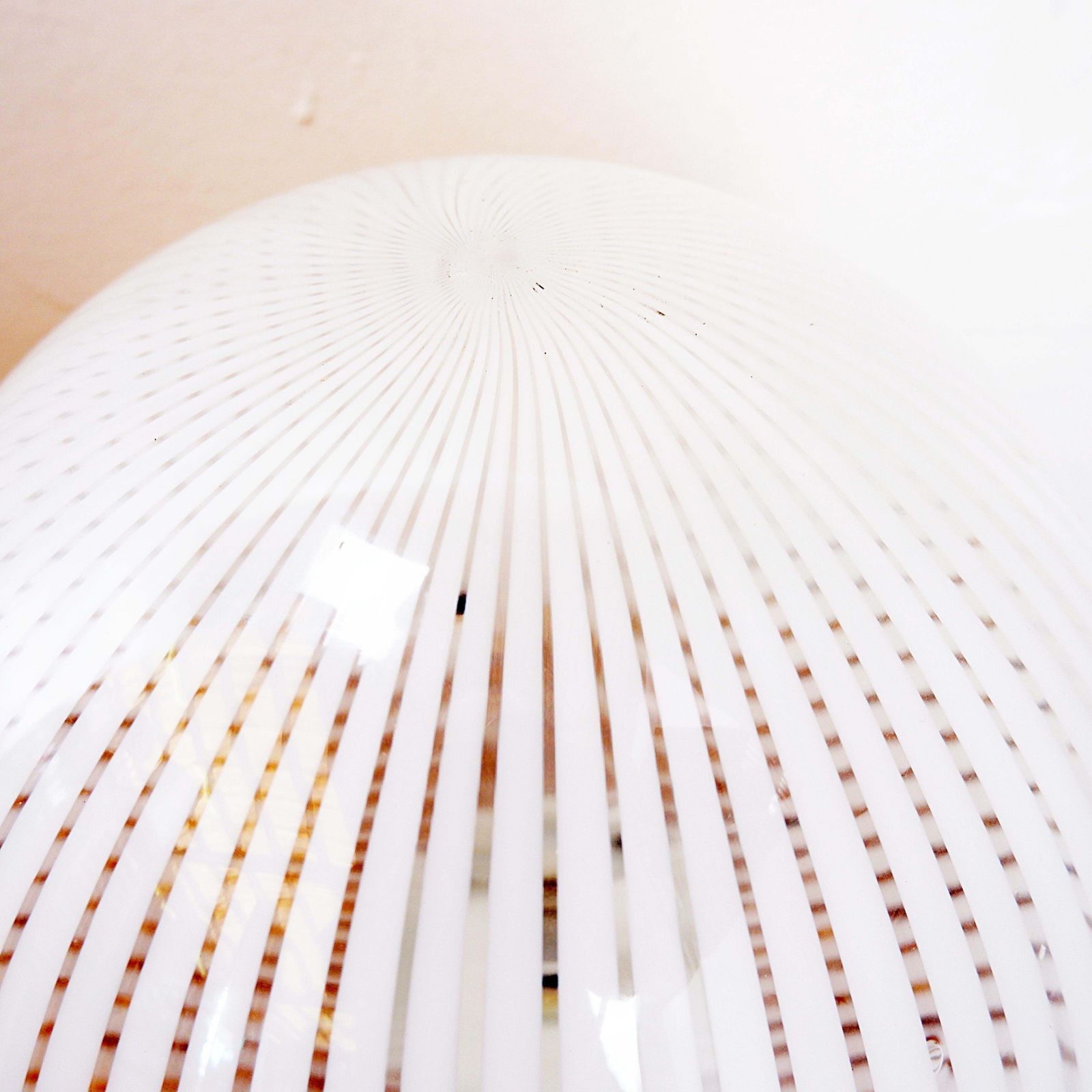 Table Lamp Of The Tessuti Series For Venini, Murano 1960s   ø 40cm photo 931.0