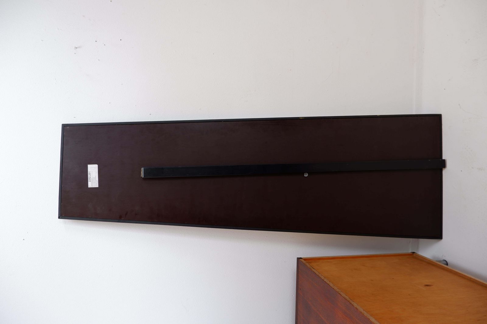 photo vintage Art Deco Pyramid Floor Mirror, Wood & Synthetic, Belgium, 20th Century
