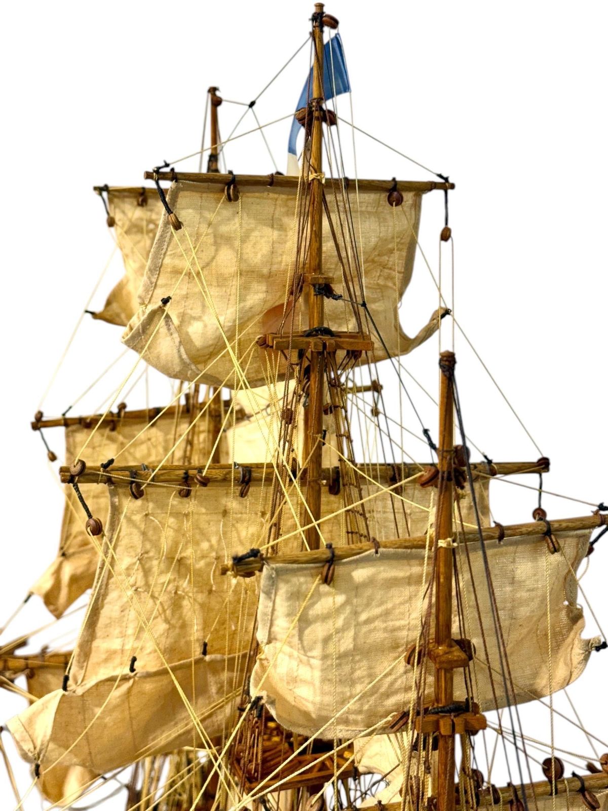 photo buy Large French Warship Model "Le Superbe" 1784, Handcrafted