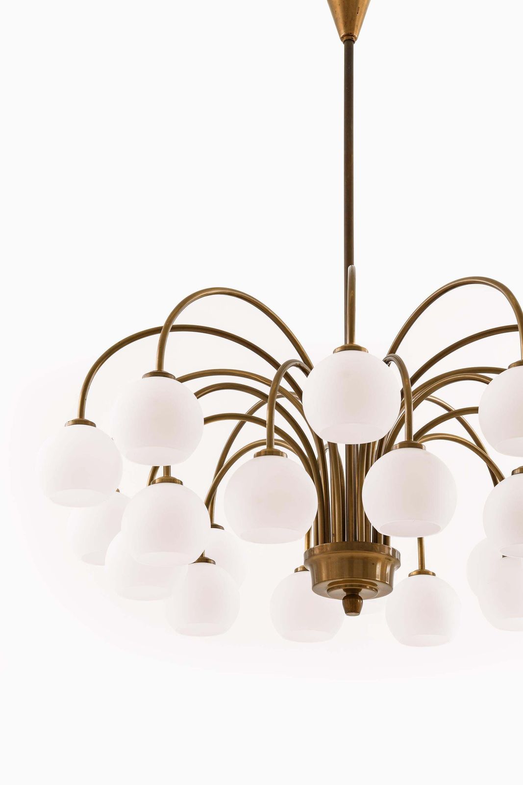 Ceiling Lamp In Brass By Fog & Mørup, 1940s photo furniture