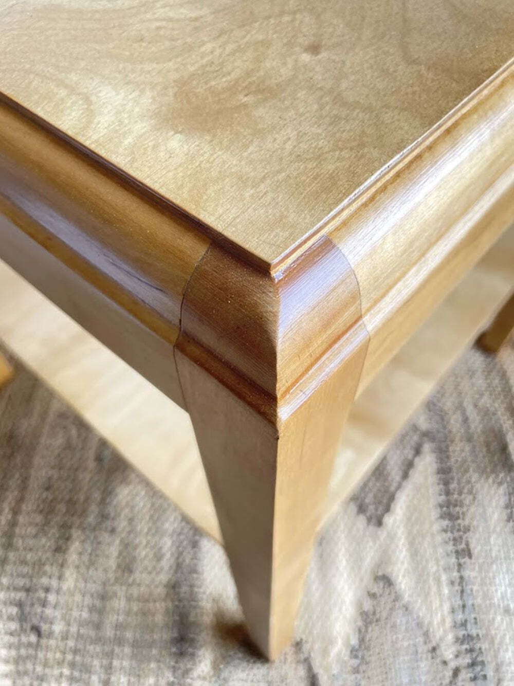 Swedish Modern Birch Side Table, Circa 1950 photo buy