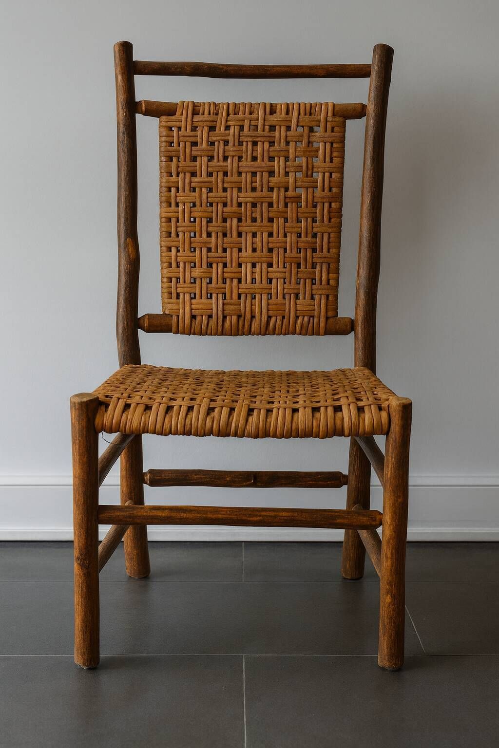 Old Hickory Chairs, Made Of Hickory In The United States, 1960. photo furniture
