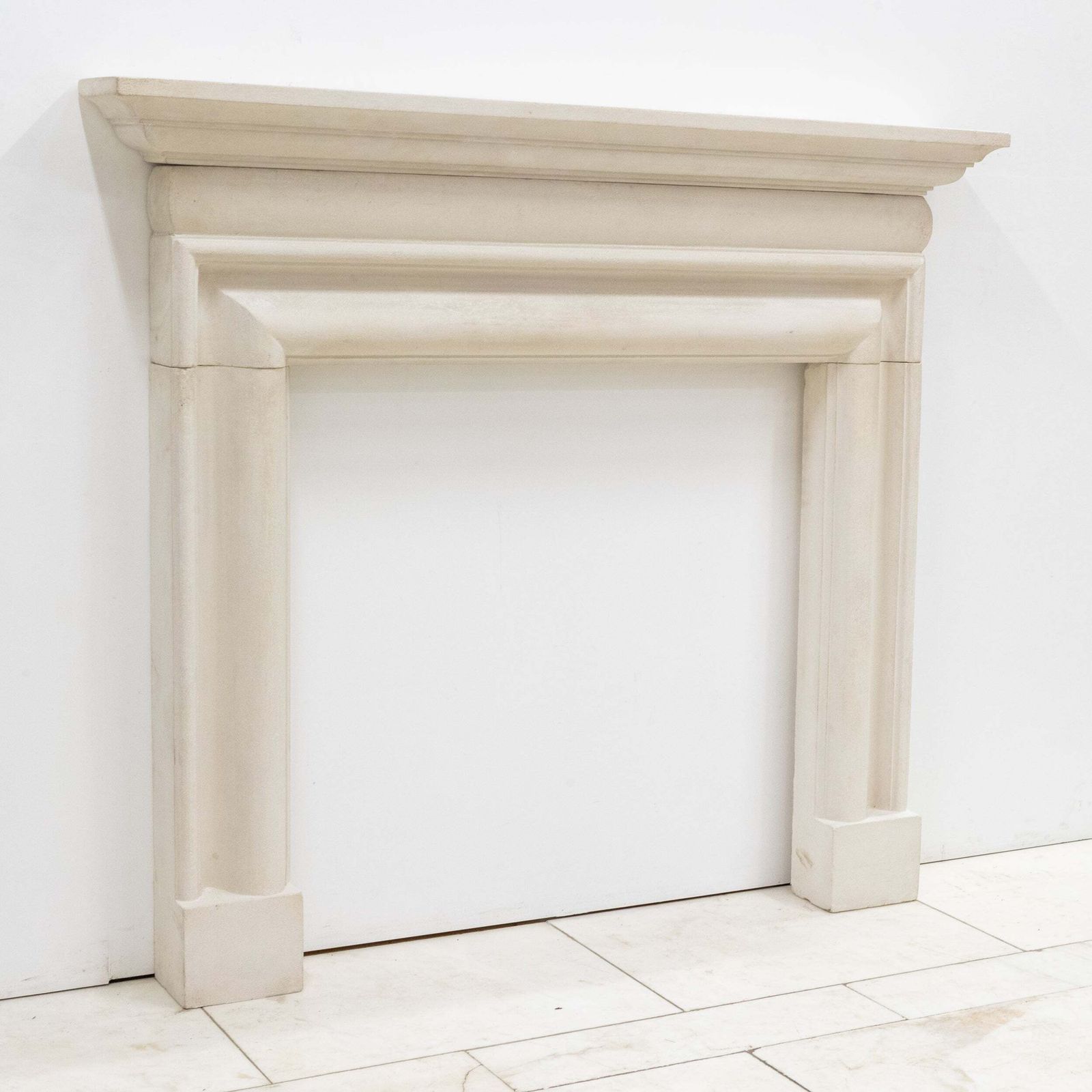 Reclaimed Stone Fireplace Surround photo furniture