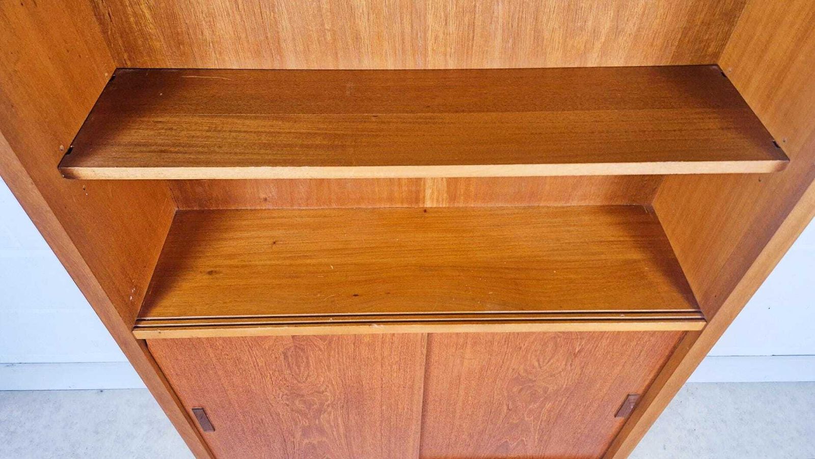 Herbert Gibbs For Heals Silver Signature Vintage Mid Century 1970s Bookcase Vinyl Storage Sideboard photo vintage