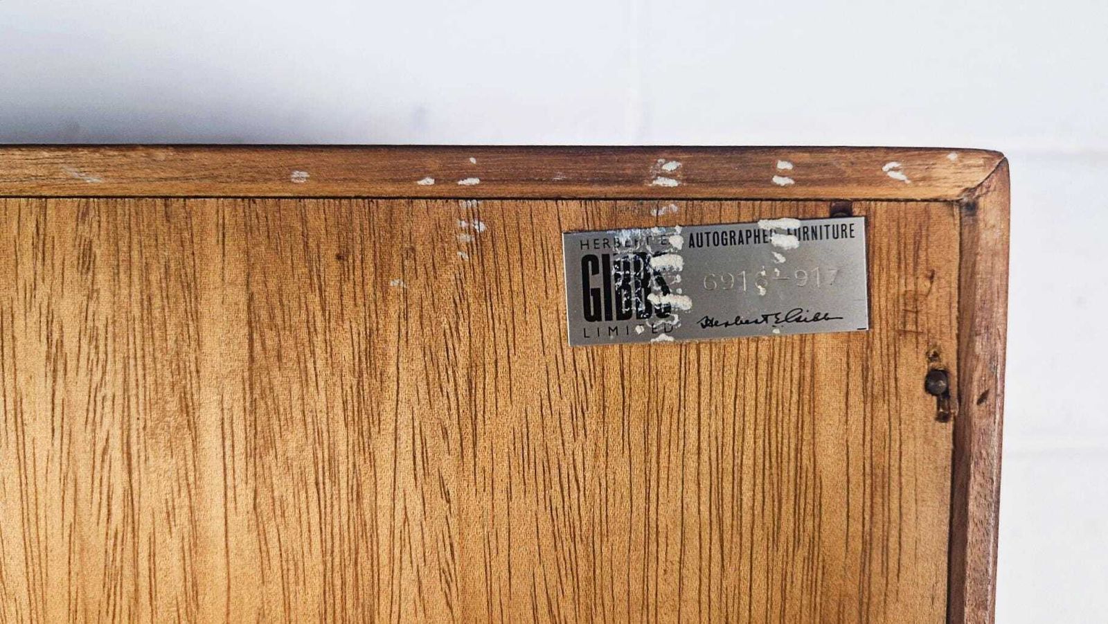 photo buy Herbert Gibbs For Heals Silver Signature Vintage Mid Century 1970s Bookcase Vinyl Storage Sideboard