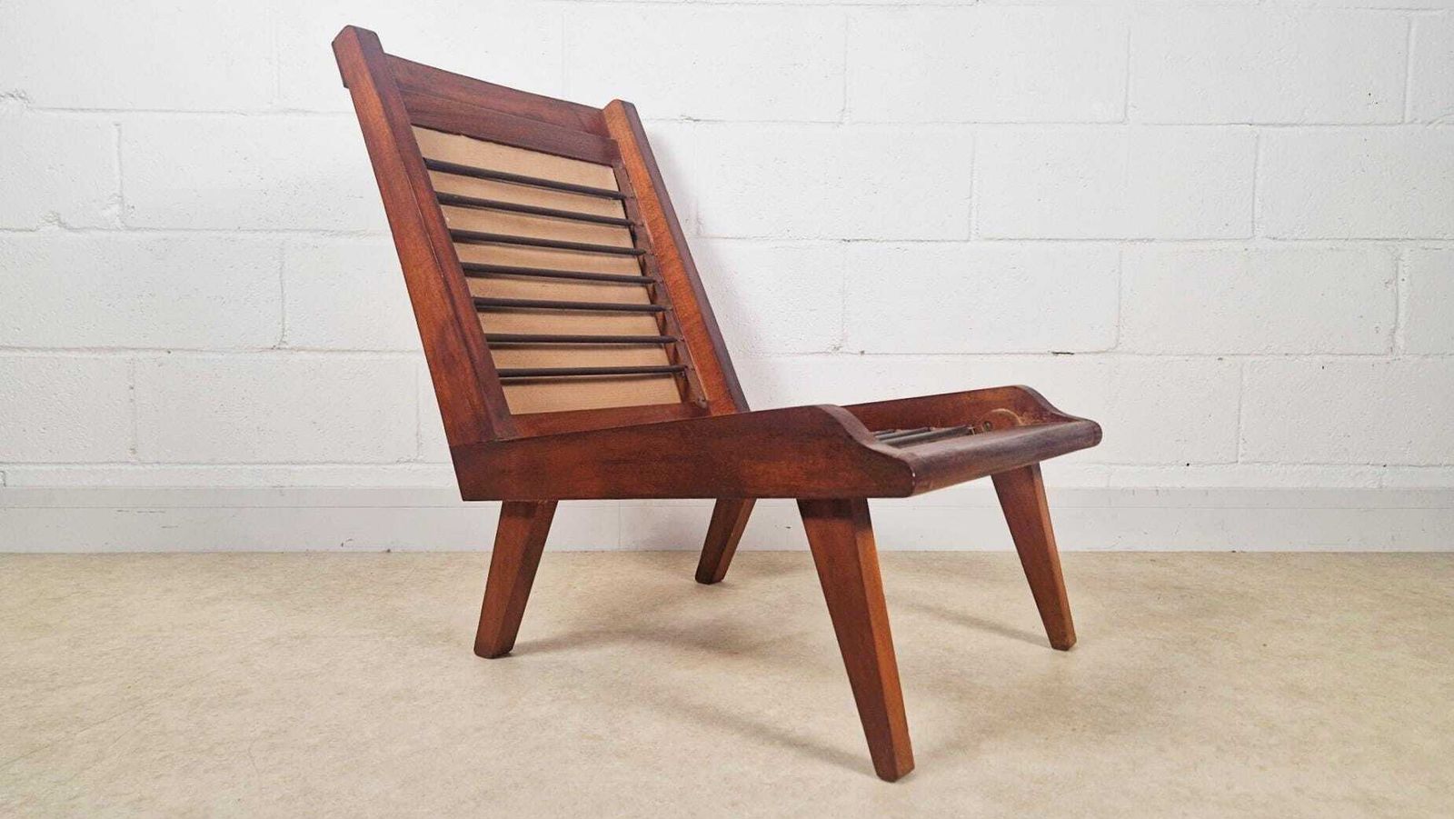Vintage Mid Century 1960s Solid Teak Danish Design Lounge Accent Armchair Bl438 photo Furniture