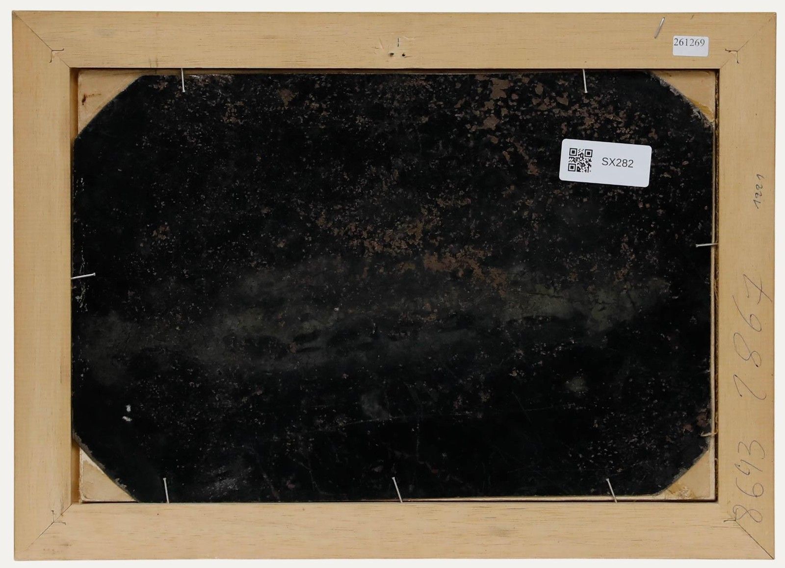 Framed 19th Century Oil Dormition Of The Virgin Mary photo for sale