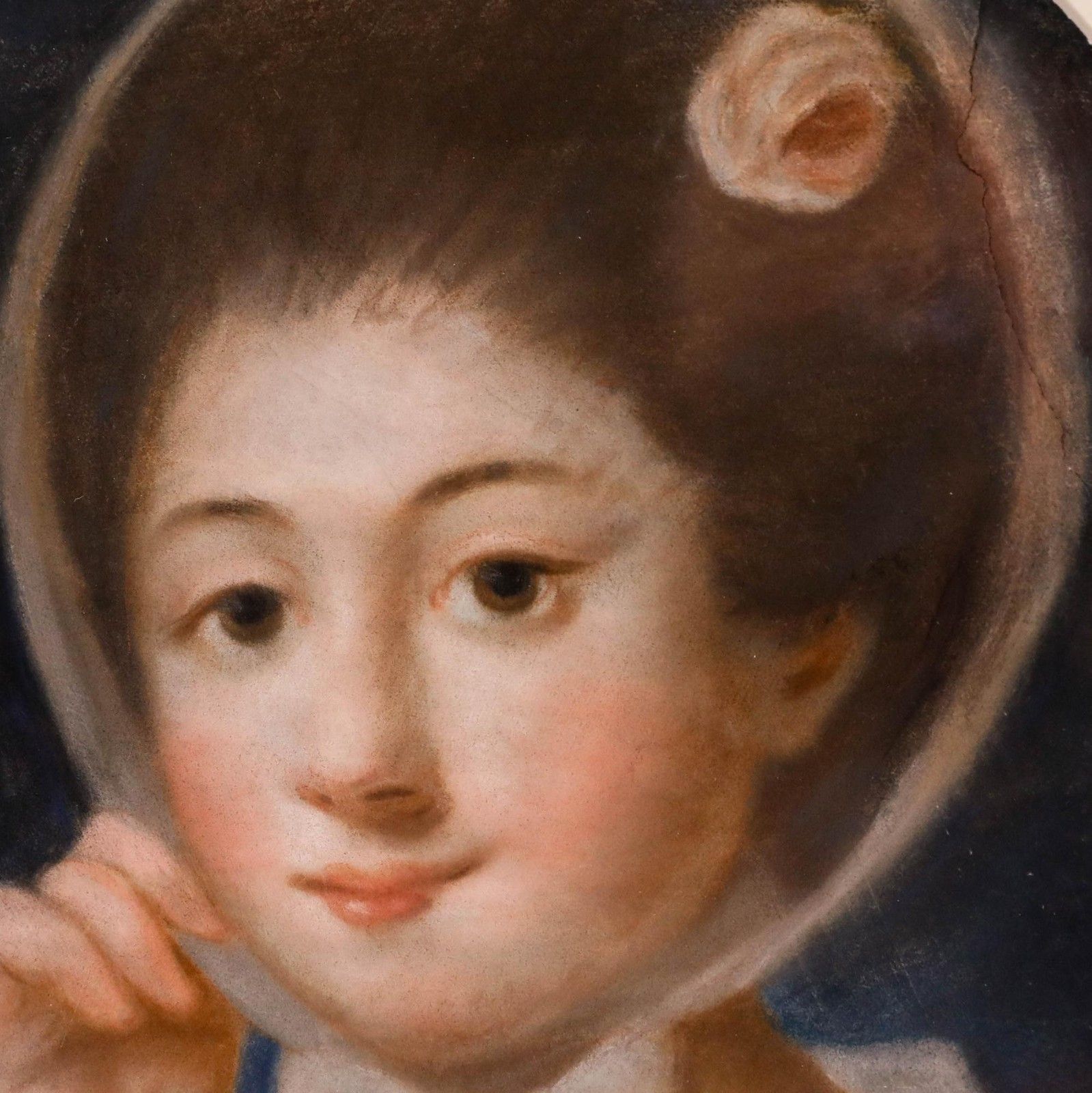 18th Century Pastel Portrait Of A Lady photo Art