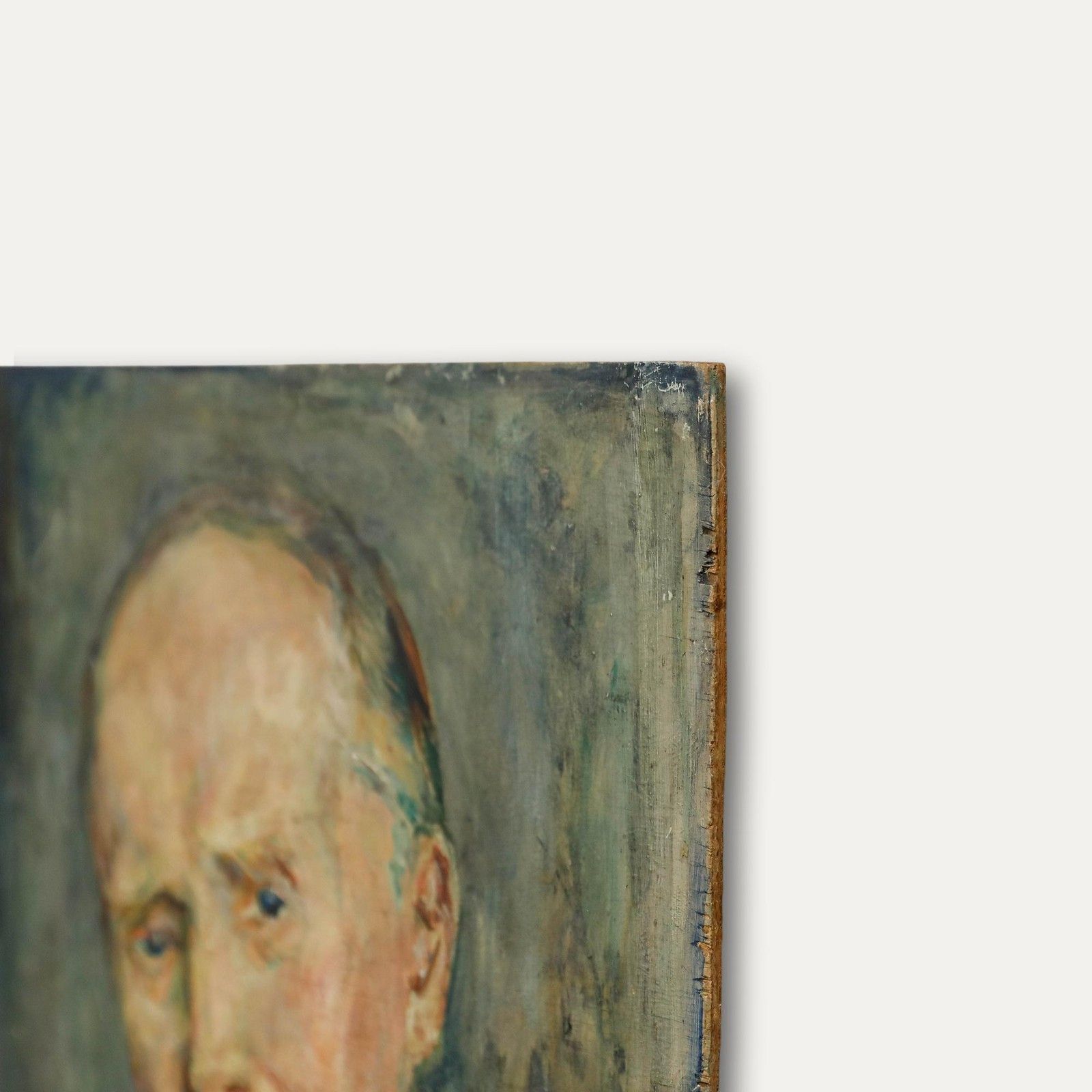 Susi Zimmermann (B.1883) Mid 20th Century Oil, Portrait Of A Gentleman photo buy