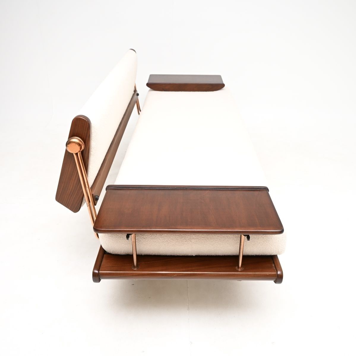 Vintage Afromosia Sofa Bed By Toothill photo vintage