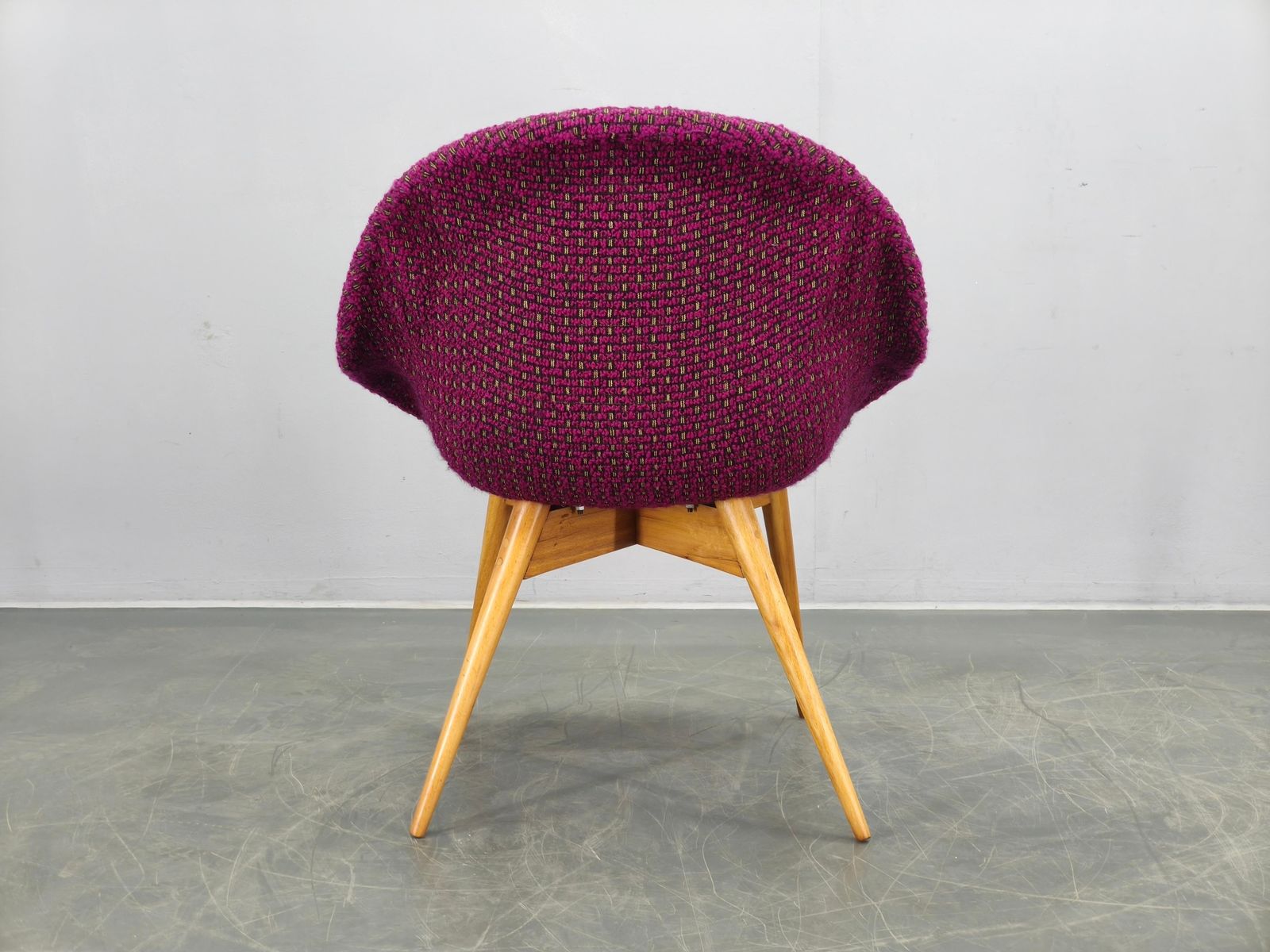 Miroslav Navratil Shell Lounge Chair, Czechoslovakia 1960s photo buy